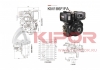 Дизельный двигатель KM186FA